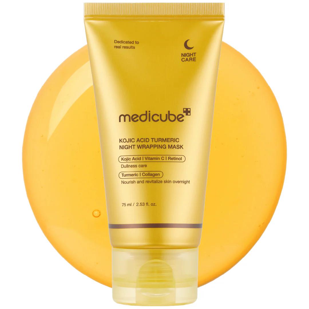 Medicube Kojic Acid Turmeric Night Wrapping Mask - 75ml